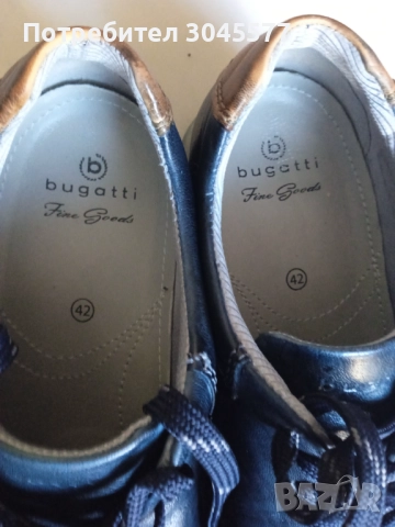 Обувки мъжки Reebok Bugatti 42 размер, снимка 10 - Ежедневни обувки - 48250585