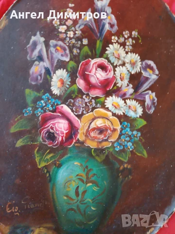 Маслена картина платно подписана , снимка 3 - Картини - 51084332