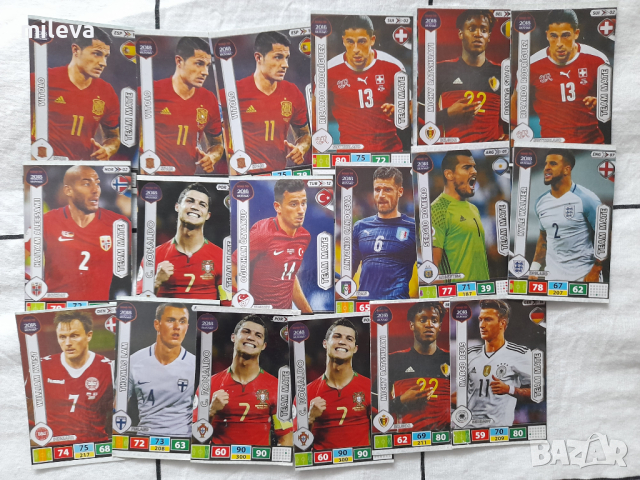 Карти с футболисти и стикери, снимка 2 - Колекции - 44551194
