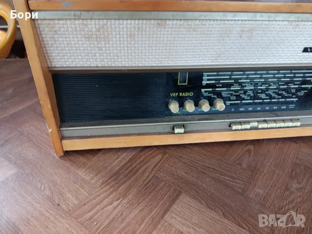 VEF RADIO Радиограмофон  /3, снимка 2 - Радиокасетофони, транзистори - 48656986