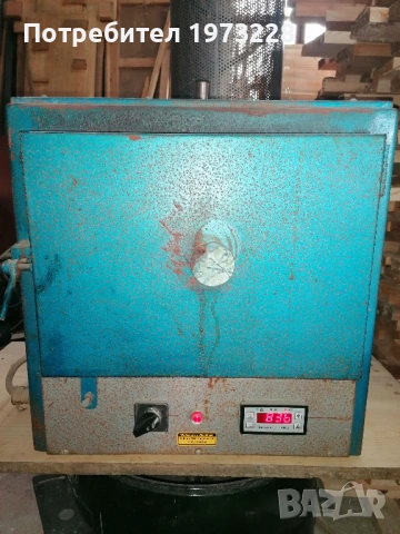 Трифазна муфелна пещ 