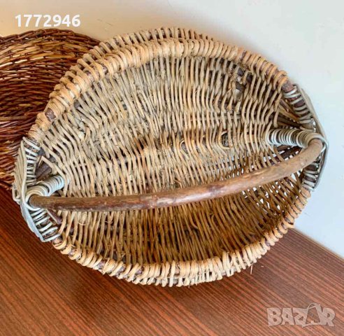 Плетена дървена кошница - 3 вида ретро, малки, снимка 16 - Декорация за дома - 41737877