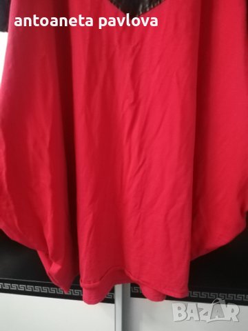 Рокля -туника с кожено сърце , снимка 5 - Рокли - 40536122