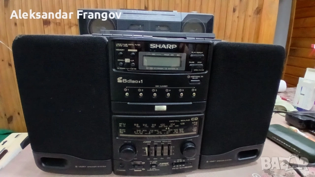 SHARP WQ - CH 600 (GY), снимка 2 - Радиокасетофони, транзистори - 53482867