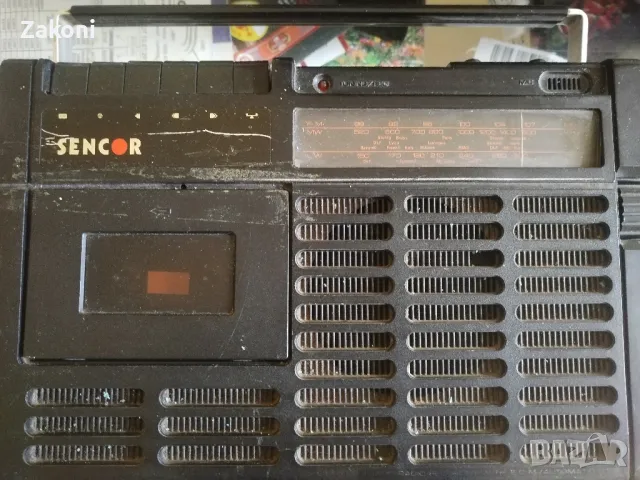 Ретро касетофон"Sencor" моно, снимка 1