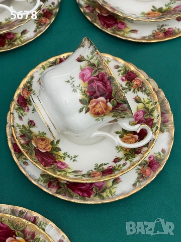 Royal Albert сервиз за чай, снимка 5 - Сервизи - 52775705