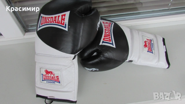 Боксови ръкавици Lonsdale Super Pro L-Core 2 , снимка 7 - Бокс - 53526114