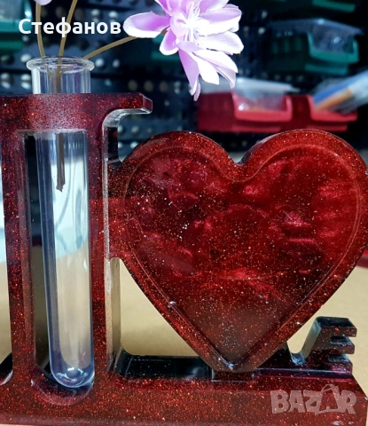 Нежен подарък за Св. Валентин  , снимка 3 - Декорация за дома - 53305465