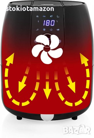Фритюрник с горещ въздух XXL Princess 182025, снимка 11 - Фритюрници - 38875090