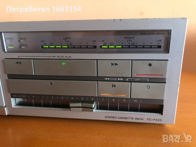 SONY TC FX 25, снимка 3 - Декове - 51237005