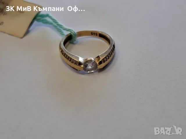 Златен дамски пръстен - 3.07гр. - 14к., снимка 2 - Пръстени - 55798783