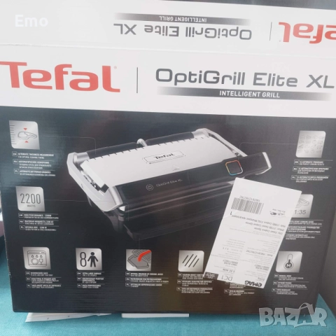 Tefal OptiGrill Elite XL GC760D30, снимка 7 - Скари - 51863014