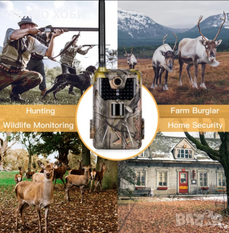 ЛОВНА КАМЕРА SUNTEK HC-900 С ИНФРАРЕД  ЗА НОЩНО ЗАСНЕМАНЕ MMS EMAIL ВОДОУСТОЙЧИВА, снимка 4 - Камери - 36044548