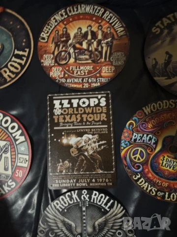 Rock'n'Roll интериор за студио,клуб,бар,китарна стая..., снимка 4 - Китари - 53574875