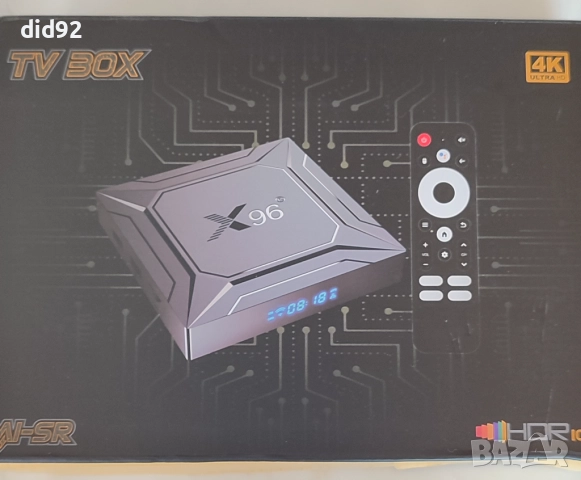 Android TV Box X96 M200 – последен Amlogic процесор / 4K Ultra HD