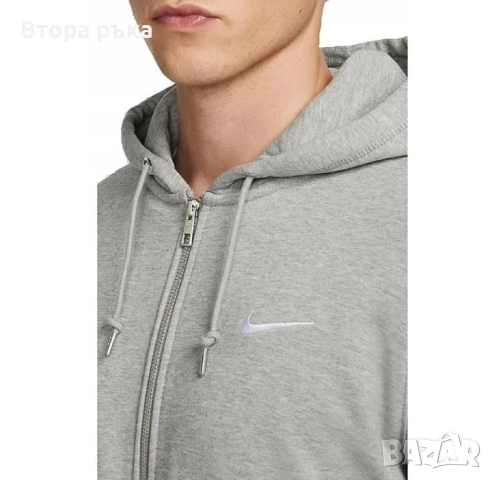 Nike fleece горнище мъжка оригинален, снимка 3 - Спортни дрехи, екипи - 52541552