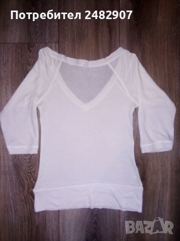 Дамска блуза със 7/8 ръкав, снимка 2 - Блузи с дълъг ръкав и пуловери - 40725401