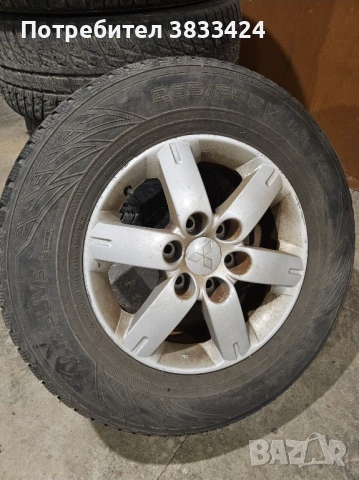 Джанти 17"  Mitsubishi Pajero Montero, снимка 3 - Гуми и джанти - 53157522