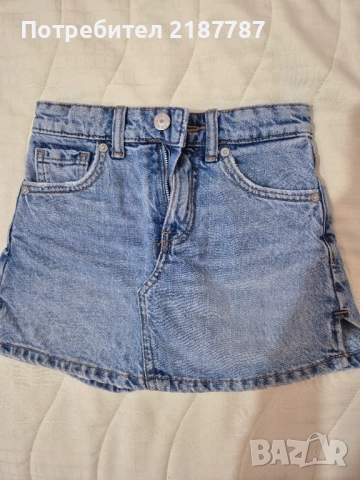 Детска пола-панталон размер 122 см