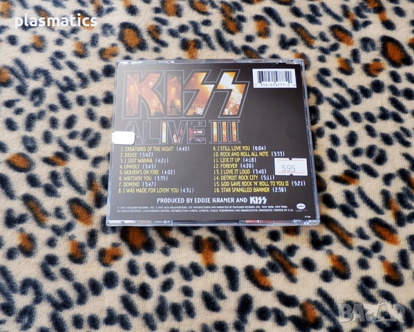 CD  - KISS – Live, снимка 6 - CD дискове - 36268183