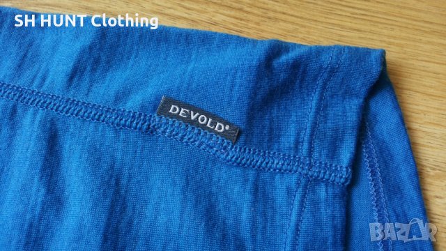 DEVOLD BREEZE KID T-SHIRT 100% Merino Wool размер 8 г / 128 см детска тениска - 301, снимка 6 - Детски тениски и потници - 41629950