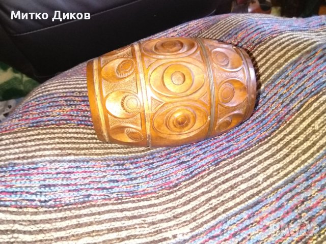 Бъчва за украса 21х14см и фи 10см