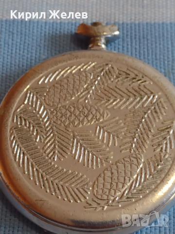 Каса за джобен часовник красово орнаментиран стар рядък за КОЛЕКЦИЯ ЧАСТИ 35466, снимка 4 - Антикварни и старинни предмети - 44837107