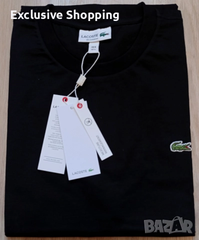 Мъжки тениски Lacoste, снимка 3 - Тениски - 52572370