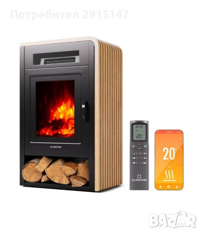 Електрическа камина KLARSTEIN Opala (1900 Watt)