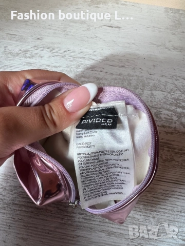 H&M Лилав лачен несесер с цип 🩷, снимка 4 - Други - 52401151