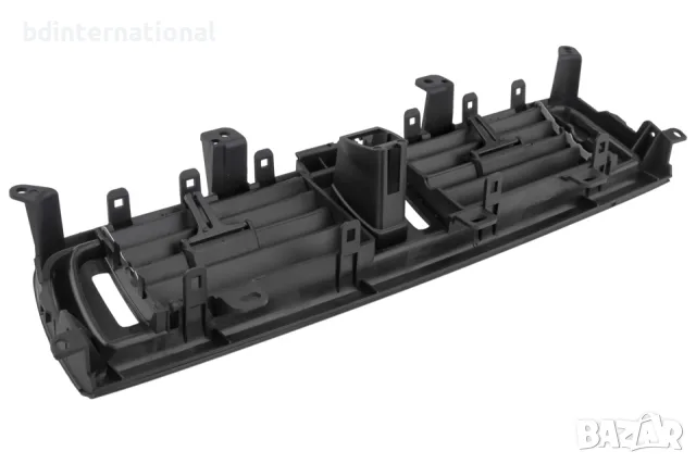 Централен преден въздуховод, BMW 5 F10/F11, Хром, снимка 2 - Части - 55970650