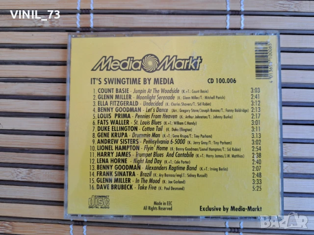 It's Swingtime By Media, снимка 3 - CD дискове - 50893556