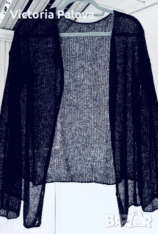 Бутиков мохерен кардиган ( жилетка) Paris boutique стил