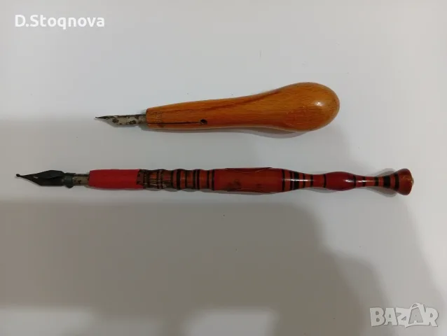 Перо и Перодръжка от Соца-2-бр.+Подарък!-Комплект Писци!, снимка 2 - Антикварни и старинни предмети - 56036581