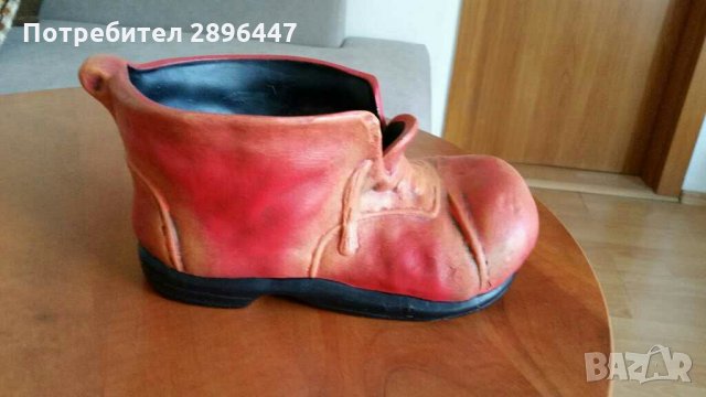 Керамична кашпа-за цвете, декорация Намалена!, снимка 3 - Вази - 34179861