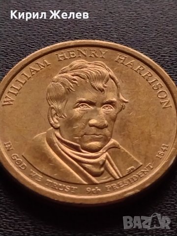 Възпоменателна монета WILLIAM HENRY HARRISON 9 президент на САЩ 1841г. за КОЛЕКЦИЯ 38036, снимка 5 - Нумизматика и бонистика - 40764267