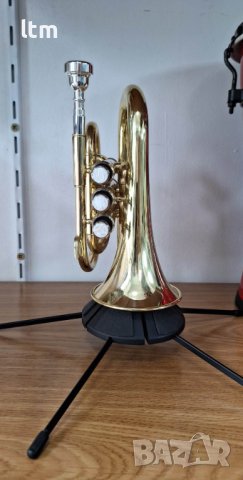 ДЖОБЕН ТРОМПЕТ,POCKET TRUMPET., снимка 5 - Духови инструменти - 41262477
