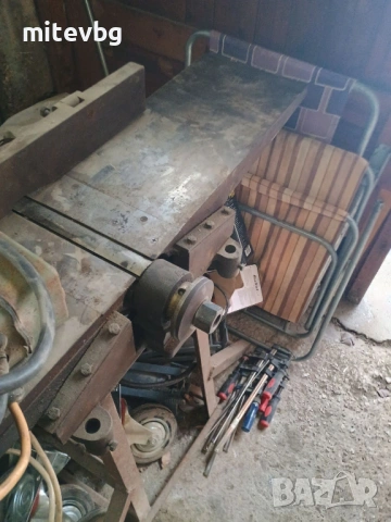 Абрихт с борапарат и диск масивна изработка по поръчка в завод, снимка 3 - Други машини и части - 49230125