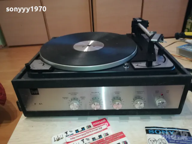 DUAL-MADE IN GERMANY 1901250744, снимка 2 - Грамофони - 48735435