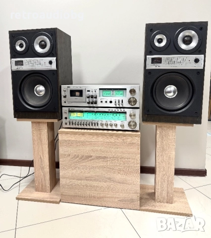 🔉Винтидж аудио сет ITT ресивър - усилвател с радио HIFI 8033, Дек HIFI 8021 + опция колони ITT🔉, снимка 3 - Аудиосистеми - 52943951