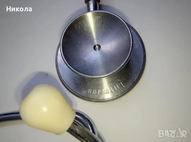 Два ретро стетоскопа Littmann, снимка 8 - Медицински, стоматологични - 56137936