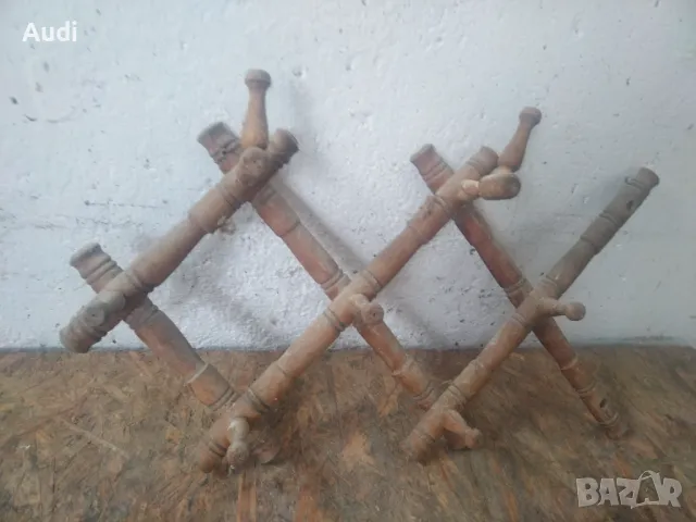 Ретро сгъваема закачалка за дрехи, снимка 3 - Закачалки - 49705831