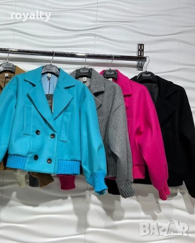 Късо Есенно Палто Различни Цветове 