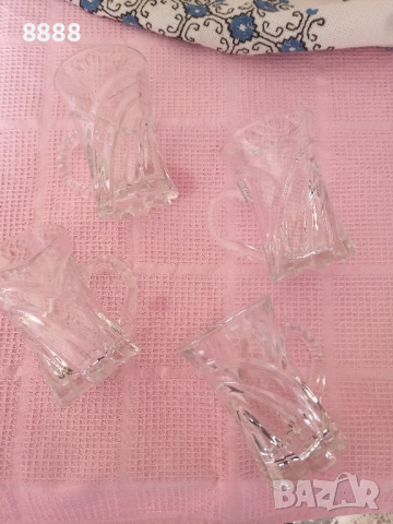 Стъклени чаши , снимка 6 - Чаши - 44589257