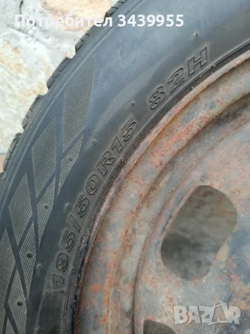 Продавам Железни джанти  с Все сезонни гуми Нексен!, снимка 3 - Гуми и джанти - 50713141