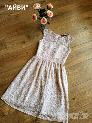 ZARA дамска нежна рокля, снимка 5 - Рокли - 52187861