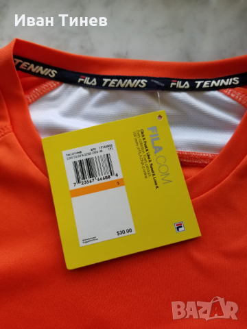 Тениска FILA за тенис, снимка 2 - Тенис - 36413267