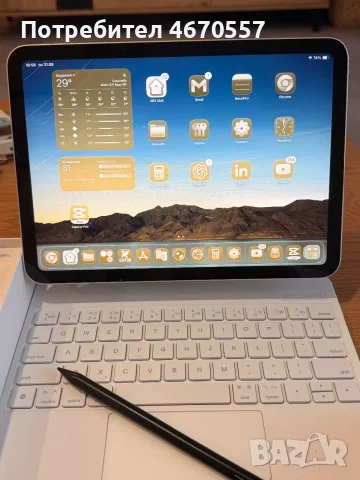 Ipad 10th, 64GB като НОВ