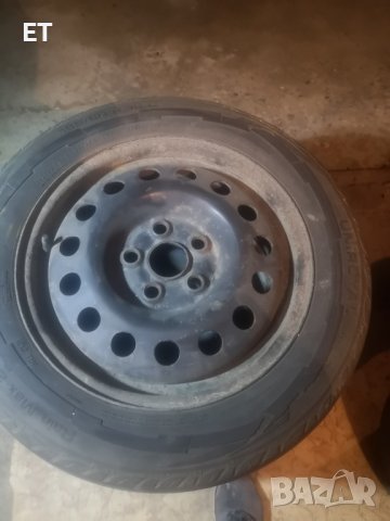 Метални джанти с гуми, снимка 5 - Гуми и джанти - 38659946
