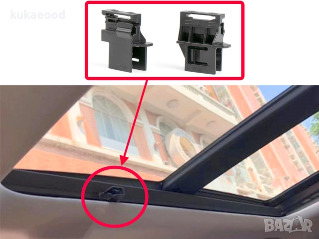 Водачи за щора на панорамен таван Honda CR-V MK5, снимка 5 - Части - 51818506